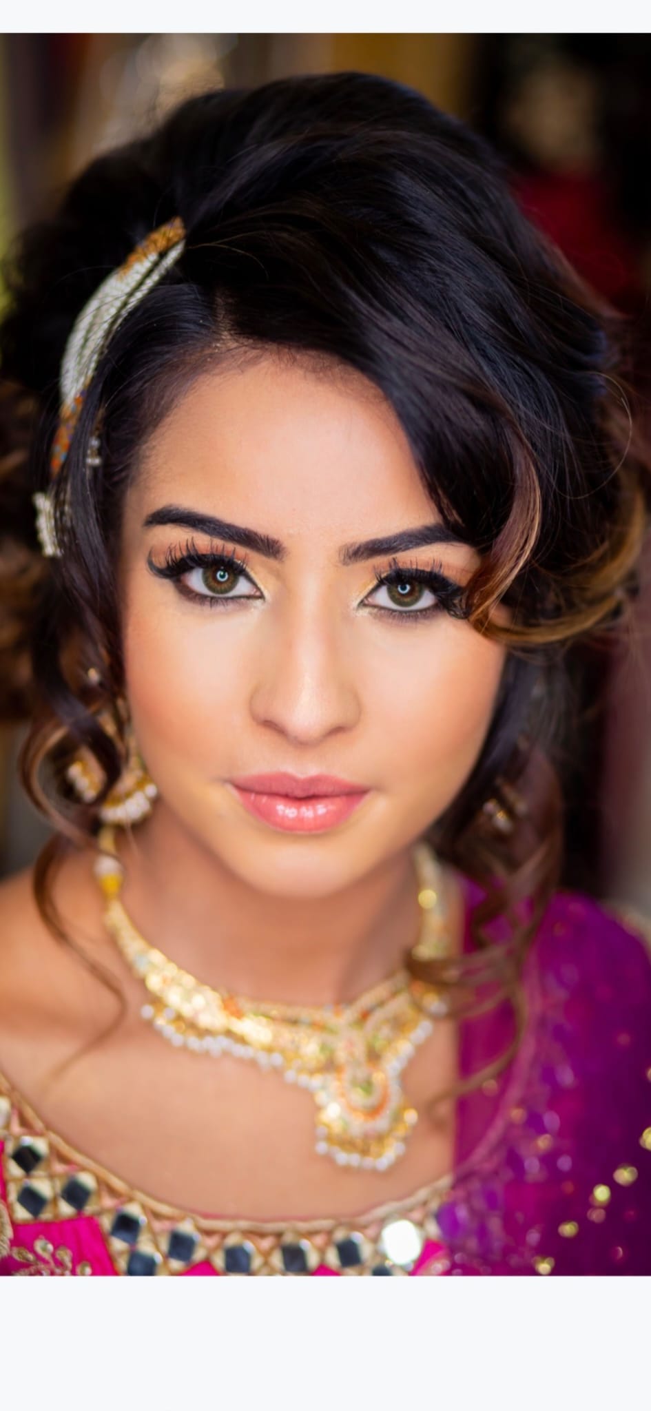 Soft bridal portrait